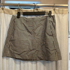 Urban Outfitters Gingham Mini Skirt